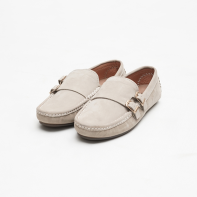 BEIGE SUEDE MOCCASIN