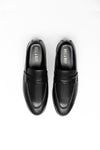 VINTAGE CHUNKY PENNY LOAFERS (BLACK)